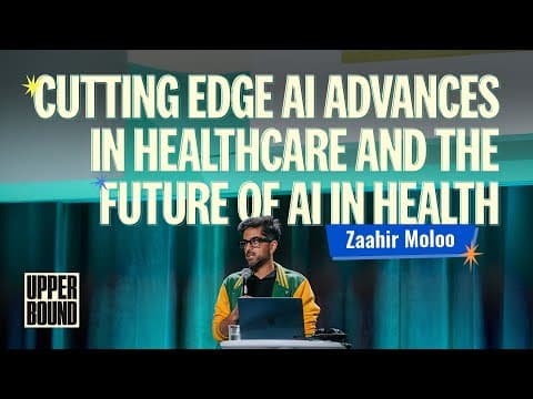 Progrès de l'IA dans le domaine des soins de santé : Zaahir Moloo, Upper Bound 2025